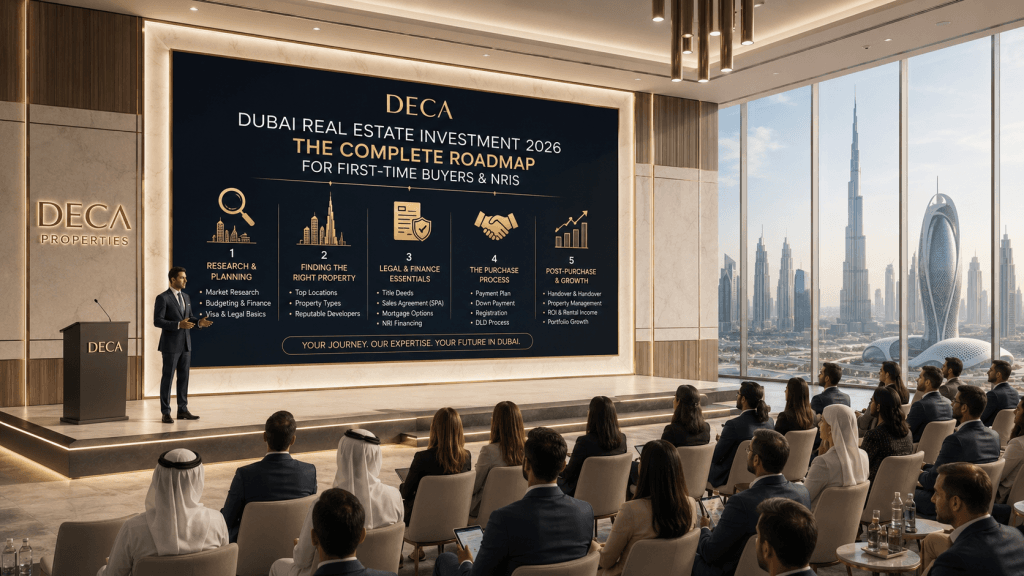 Dubai Real Estate Investment 2026: The Complete Roadmap for First-Time Buyers & NRIs